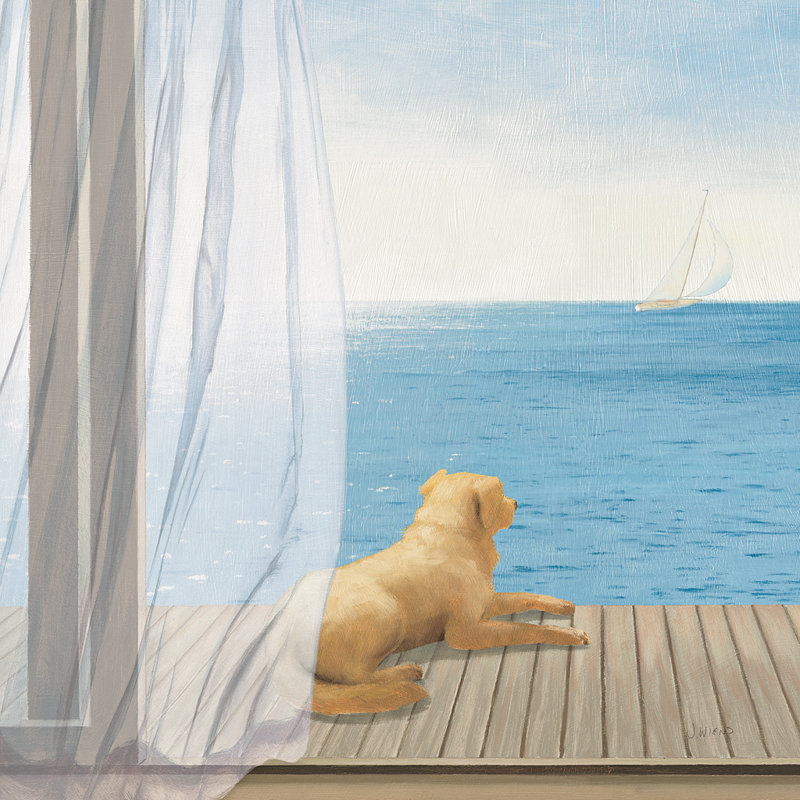 « Blue Breeze II » par James Wiens, reproduction d’art sur toile tendue