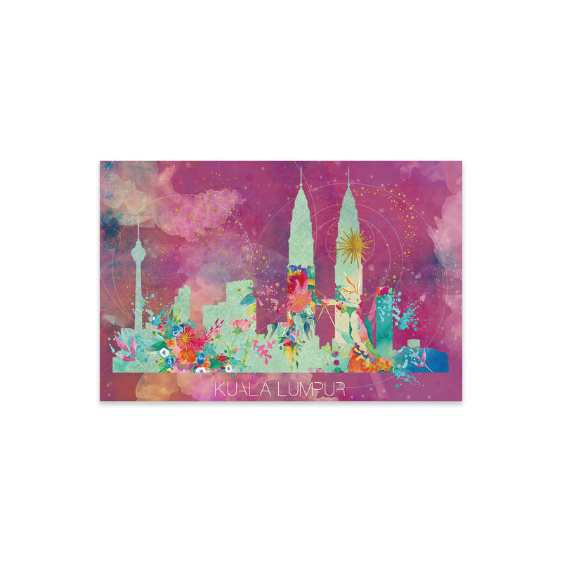 «Kuala Lumpur Skyline On» par Natalie Ryan