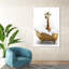Bathtime Giraffe - Peinture sur toile-58873441-119891398-58873433