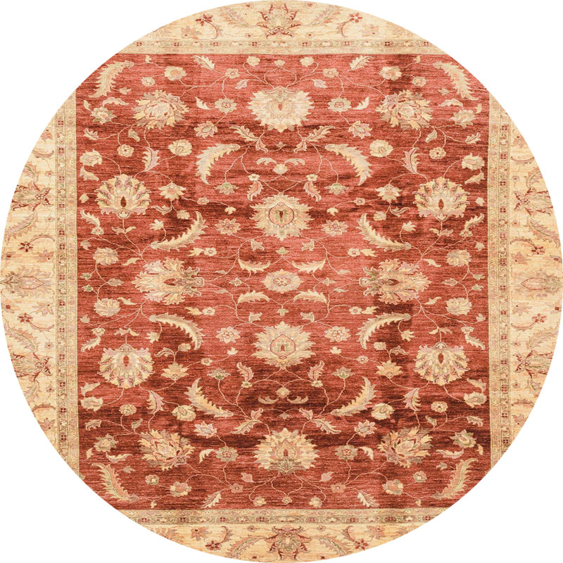 Tapis abstrait moderne 3886, Rond 4 pi