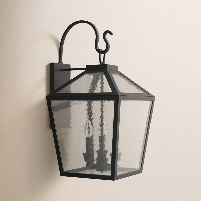 Ricardo 3-Light Outdoor Wall Lantern, 23.5" H x 12" W x 12" D