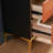Minimalist Orange Accent Cabinet