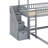 Twin Over Full Bunk Bed With Slide-1343912077