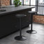 Tabourets de bar 1 pièce, tabourets de bar pivotants à hauteur réglable, tabourets de bar Airlift en métal, chaises de bar à hauteur de comptoir sans dossier pour cuisine, salle à manger, pub, café-1089634113-1089634115