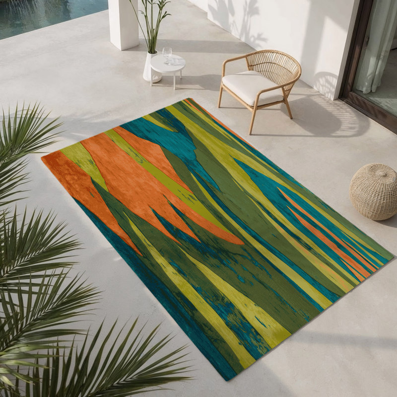 Tapis intérieur et extérieur Canyon Dreams, Rectangle 1 pi 6 po x 2 pi 6 po