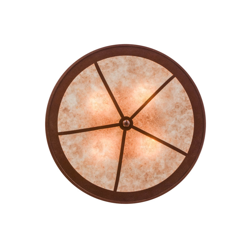 Rustic Lodge 4 - Light Flush Mount
