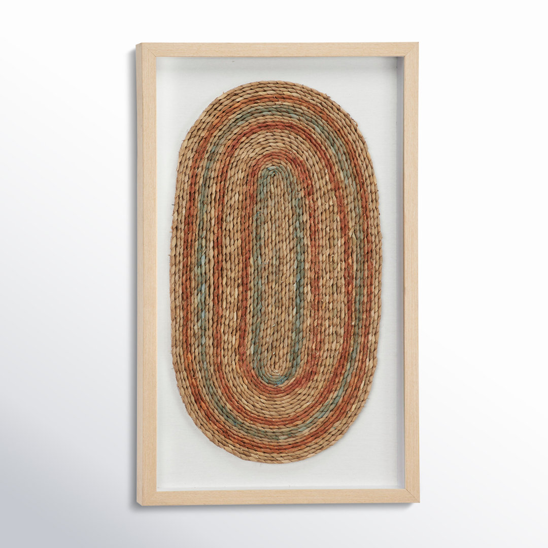 Lee Farmhouse Abstract Wall Decor on Solid Wood Joss & Main