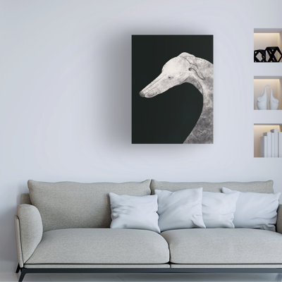 Art sur toile, le petit doyen, noir et blanc 02