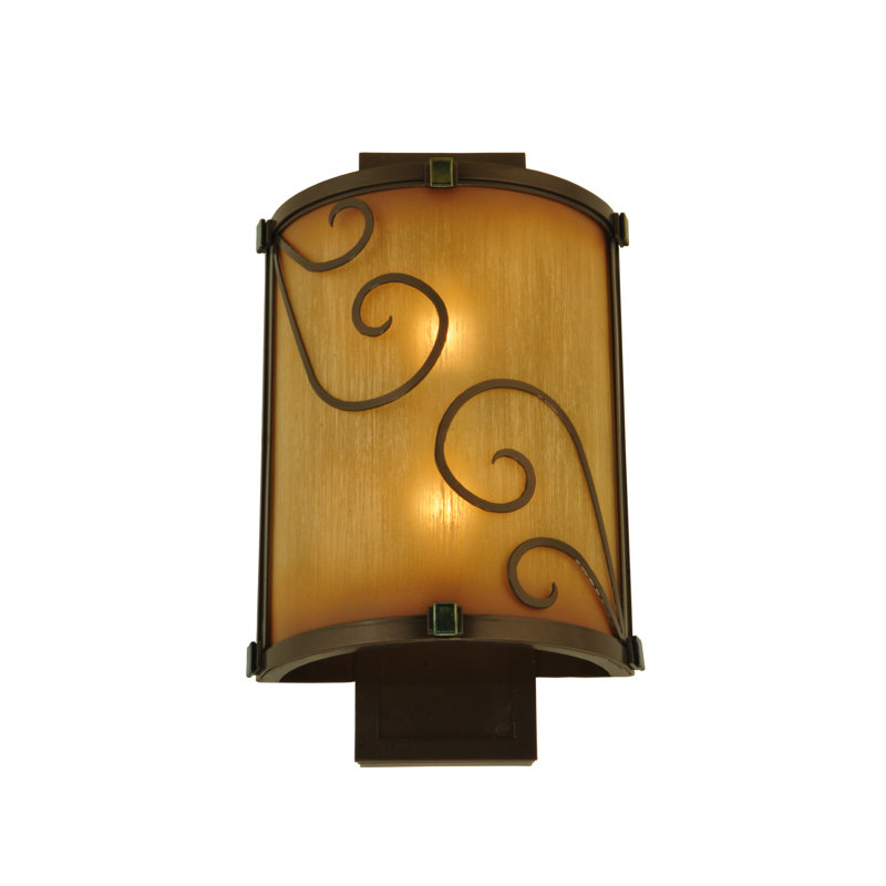 2 - Light Flush Mounted Sconce