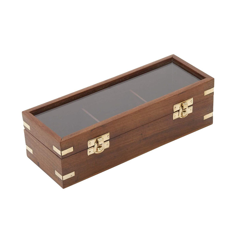 Boîte en bois massif