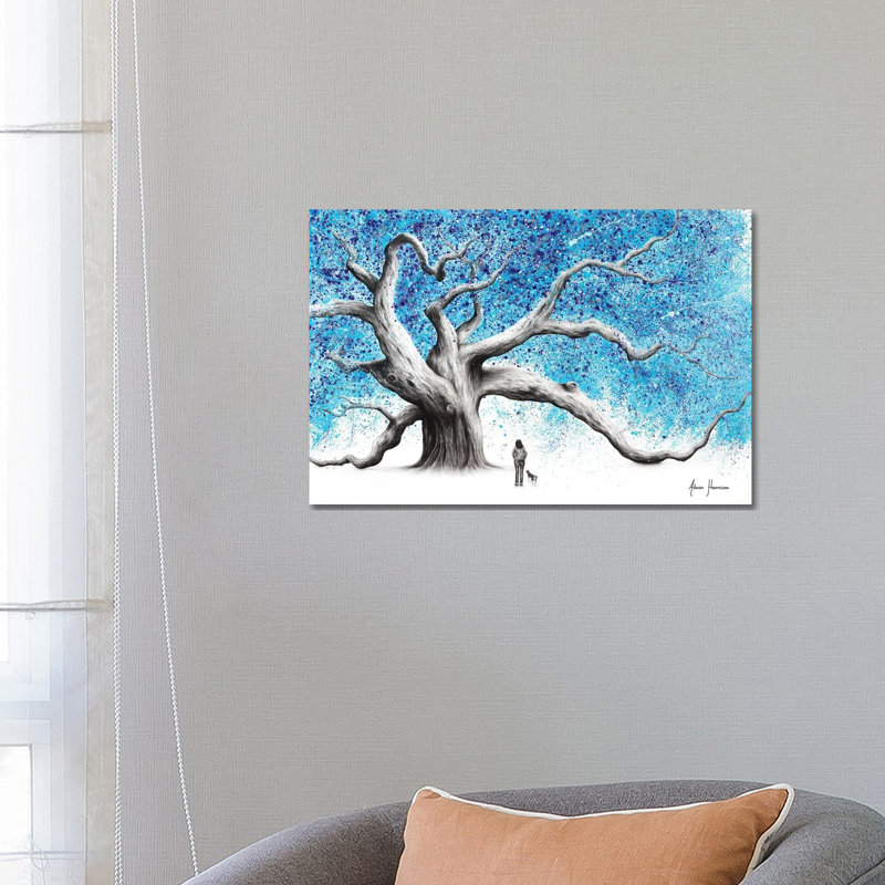 The Winter Walk Tree by Ashvin Harrison - Wrapped Canvas Painting, 66.04 cm H x 45.72 cm W