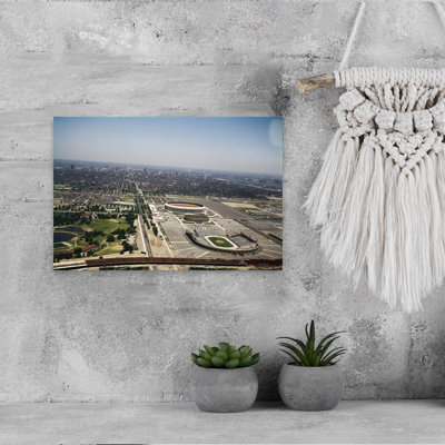 1970S Aerial View Veterans Stadium The Spectrum And Old Jfk Stadium All Destroyed And Replaced Philadelphia Pa Usa Classic Retro Vintage Architectu...