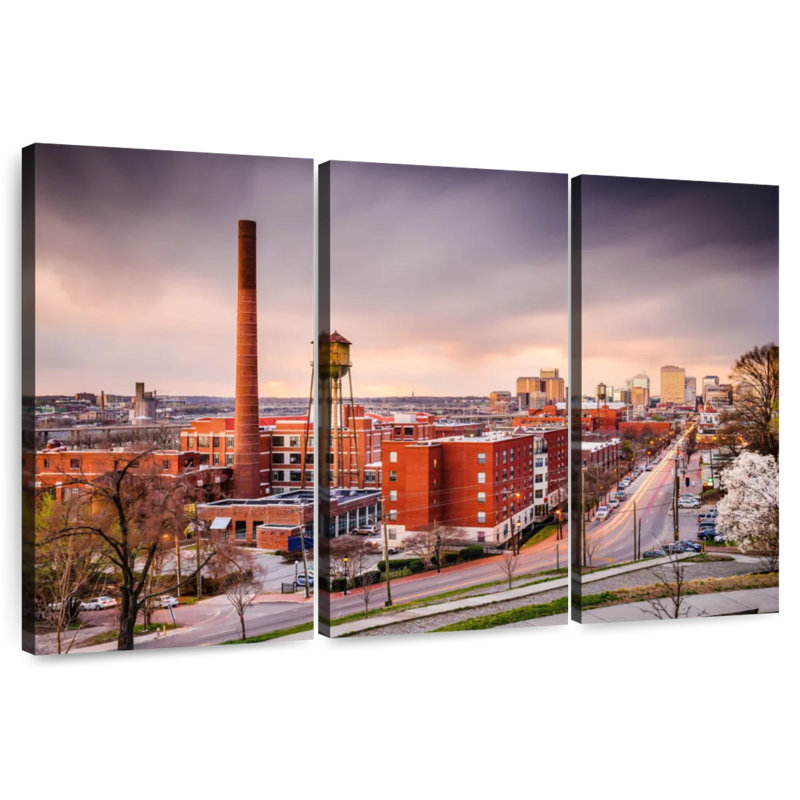 Richmond Virginia Skyline, 32" H x 50" W