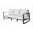 Three-Person Sofa + Rectangular Coffee Table-1792851384