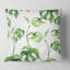 Carré, motif floral rétro de feuilles tropicales II - imprimé tropical-60159490