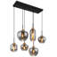 Nallani 6 - Light Matte Black Pendant