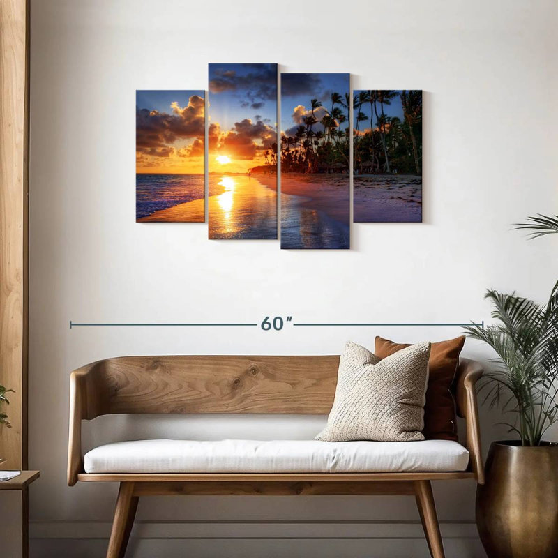 Gillard Sunrise Seascape, H 27 po x l 43 po