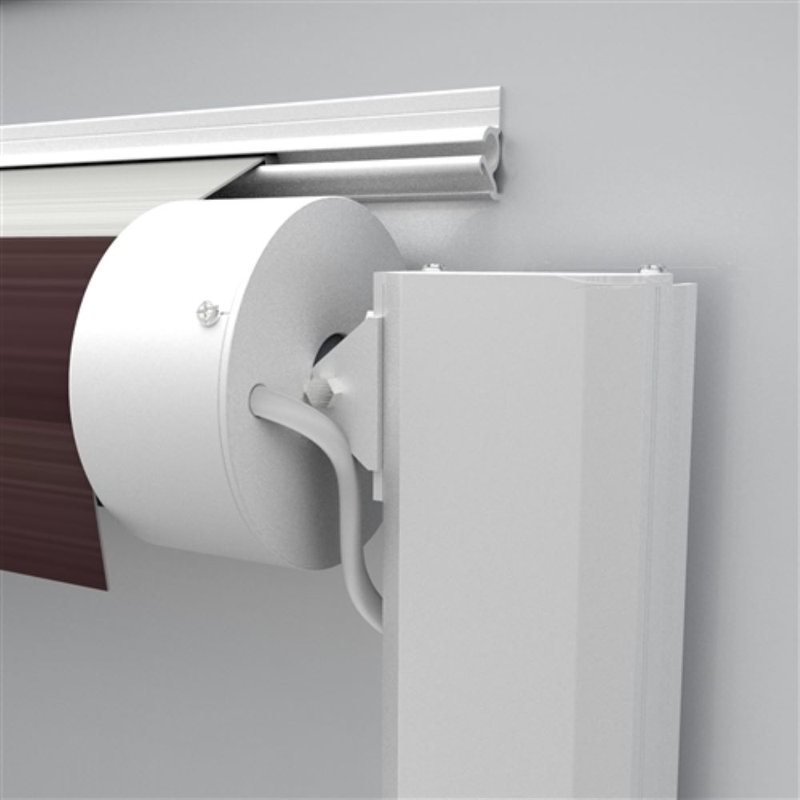 Auvent rétractable motorisé pour véhicule récréatif, H 4 po x l 120 po x P 96 po, Marron