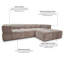 3 Seater Sectional-835611029