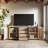 HOMSEE 86.6'' W Storage TV Stand