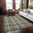 Washable Plaid Indoor / Outdoor Rug-929849826