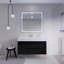 Ensemble de meuble-lavabo mural simple 47 po Babajide-86750137