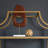 Bookcase, Brown finish