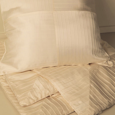French Pleat Duvet Cover