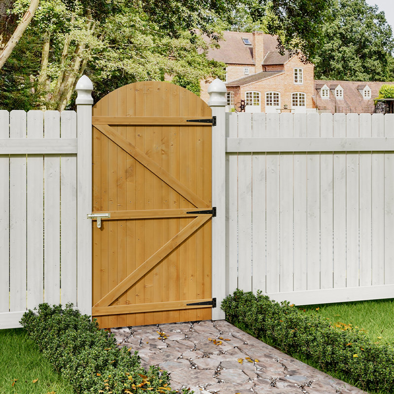 Wood Gate, 180cm H x 90cm W x 3cm D