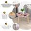Ensemble de 2 tables basses gigognes Triangle