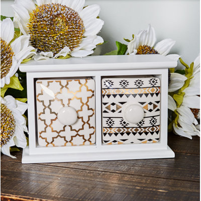 Campuzano Jewelry Box + Drawers