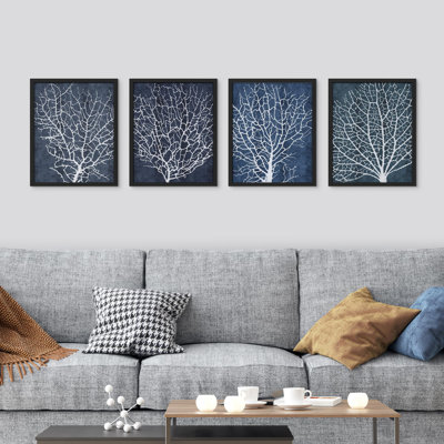" Abstract Trees " 4 - Pieces