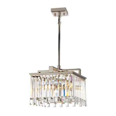 Lauryn 4 - Light Square/Rectangle Chandelier