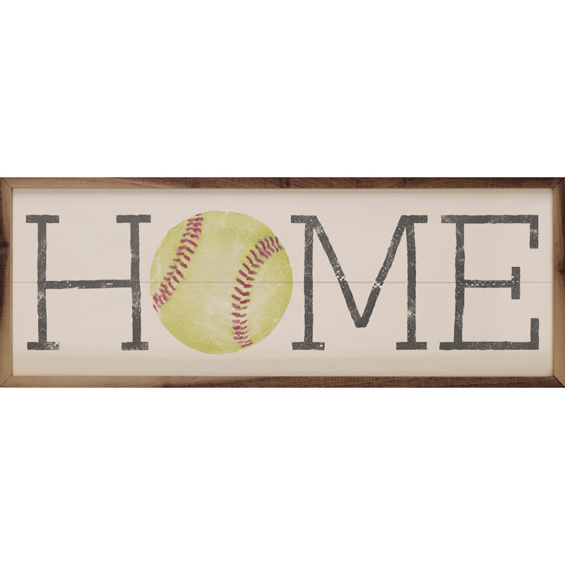 Home Softball, H 4 po x l 12 po