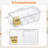 Lifewit Plastic Tea Box
