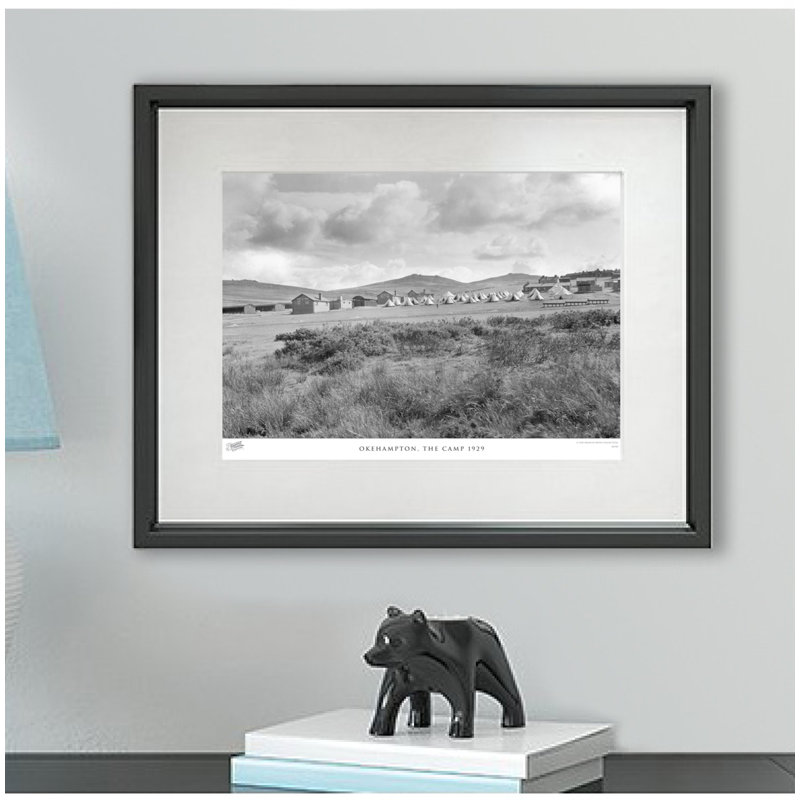 Okehampton, The Camp 1929 by Francis Frith - Single Picture Frame Print, 45cm H x 60cm W x 2.3cm D