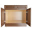 Base de meuble-lavabo HomLux avec contreplaqué non fini prêt à assembler-344638671-344638657