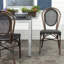 Chaise d’appoint à dossier windsor en noir Sylvester