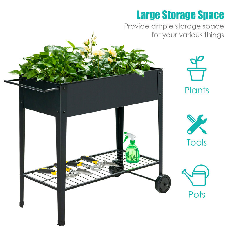 Balfe Metal Elevated Planter