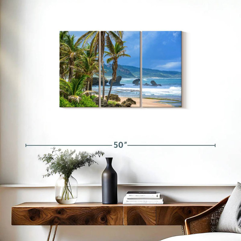 Gillard Bathsheba Beach Coast, 20" H x 33" W