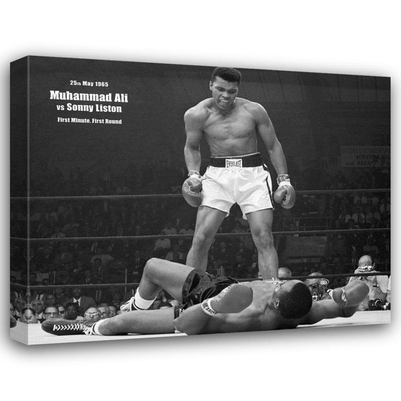 Muhammad Ali 1st Round Knockout Against Sonny Liston