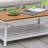 Ottokar Rectangular Metal Outdoor Coffee Table , 43.25'' in. W 22'' in. D