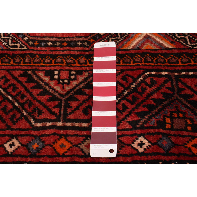 Tapis unique en laine noué à la main de style années 2000 de 5 pi 1 po x 9 pi 11 po Griswalda