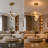 4-light Led Dimmable Cluster Pendant