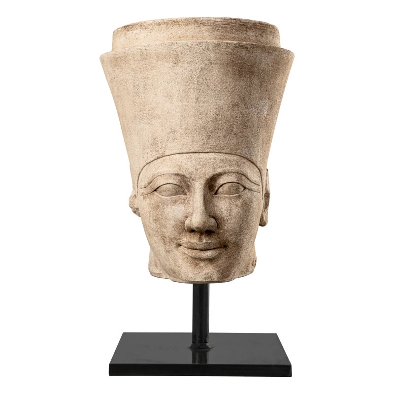 The Met x Eichholtz Handmade People Bust in Sandstone/Black