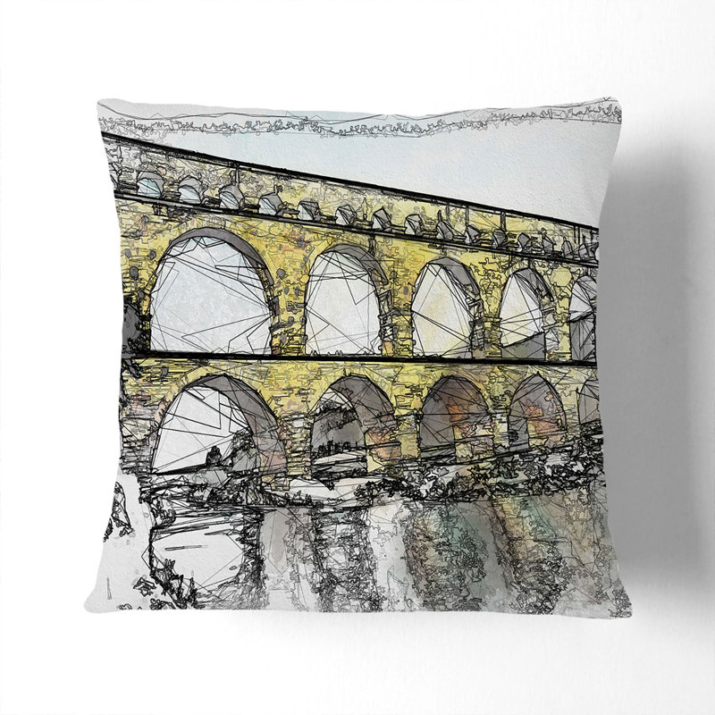 Square Throw Cushion, Black, 40cm H x 40cm W x 15cm D