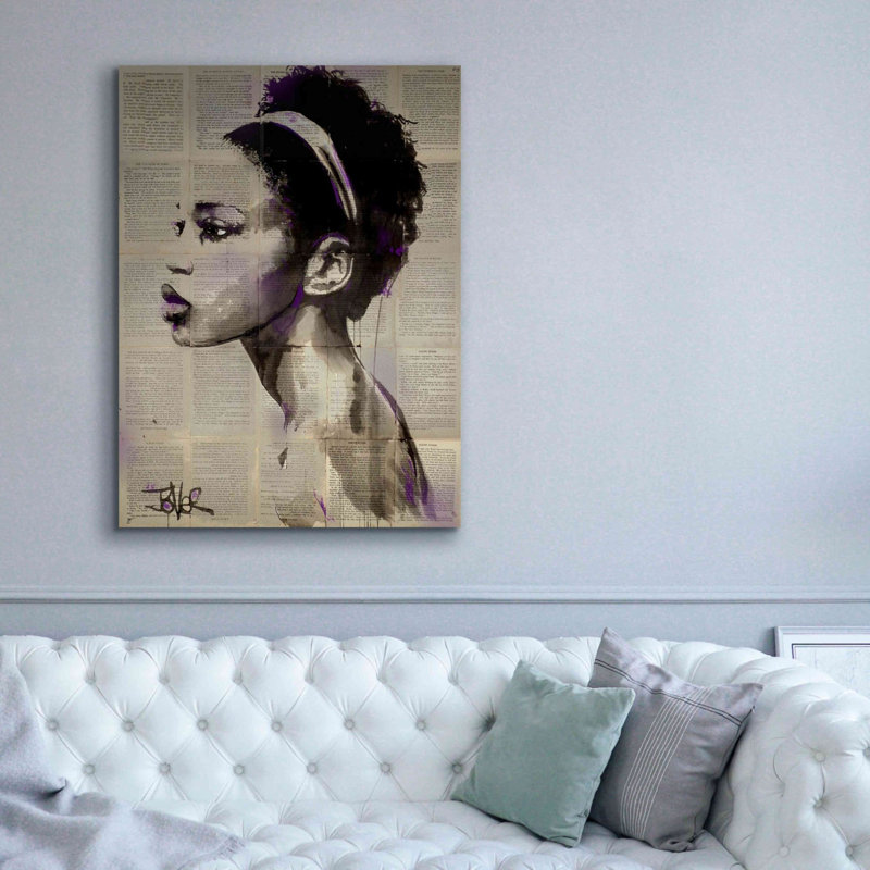 «Legends» par Loui Jover, art mural sur toile, H 54 po x l 40 po x P 1,5 po