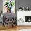 «Mojito Cocktail Watercolor» par Rey Klimt, art mural acrylique-312893003