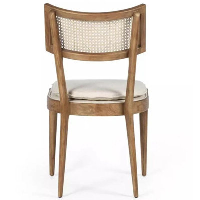 Chaise de salle à manger Ares Cane