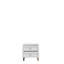 Stacy 55.2cm W Manufactured Wood Bedside Table
